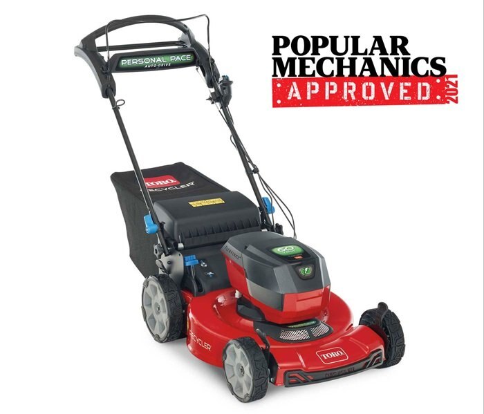 Toro 22 (56cm) 60V MAX* Electric Battery SMARTSTOW® Personal Pace Auto Drive™ High Wheel Mower (21466)