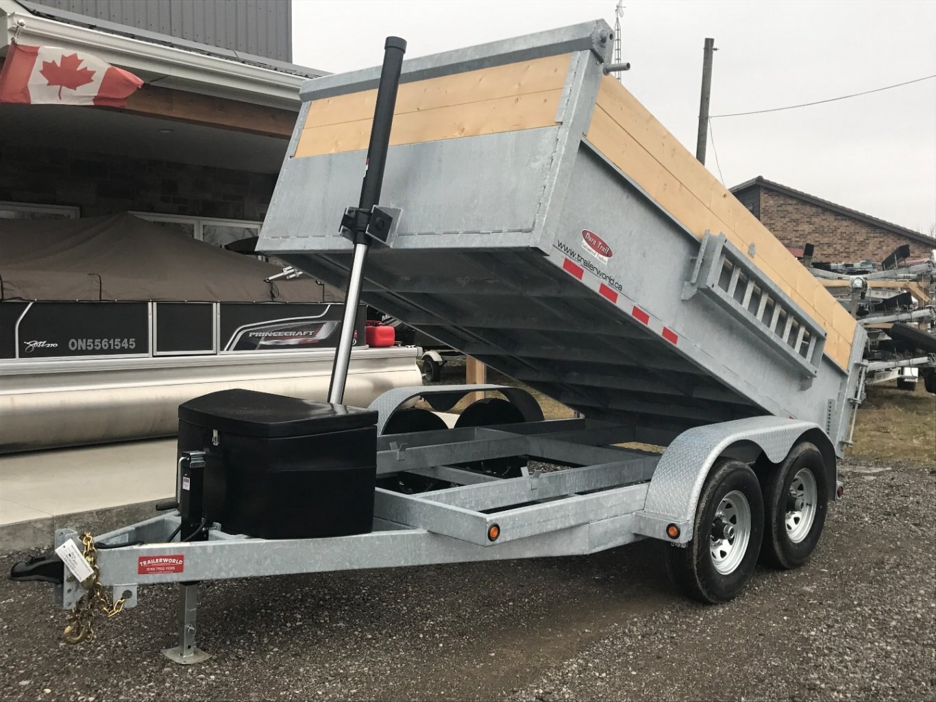 6.5 x 12 7 Ton DumpDura Trail Trailerworld Brantford, Ontario