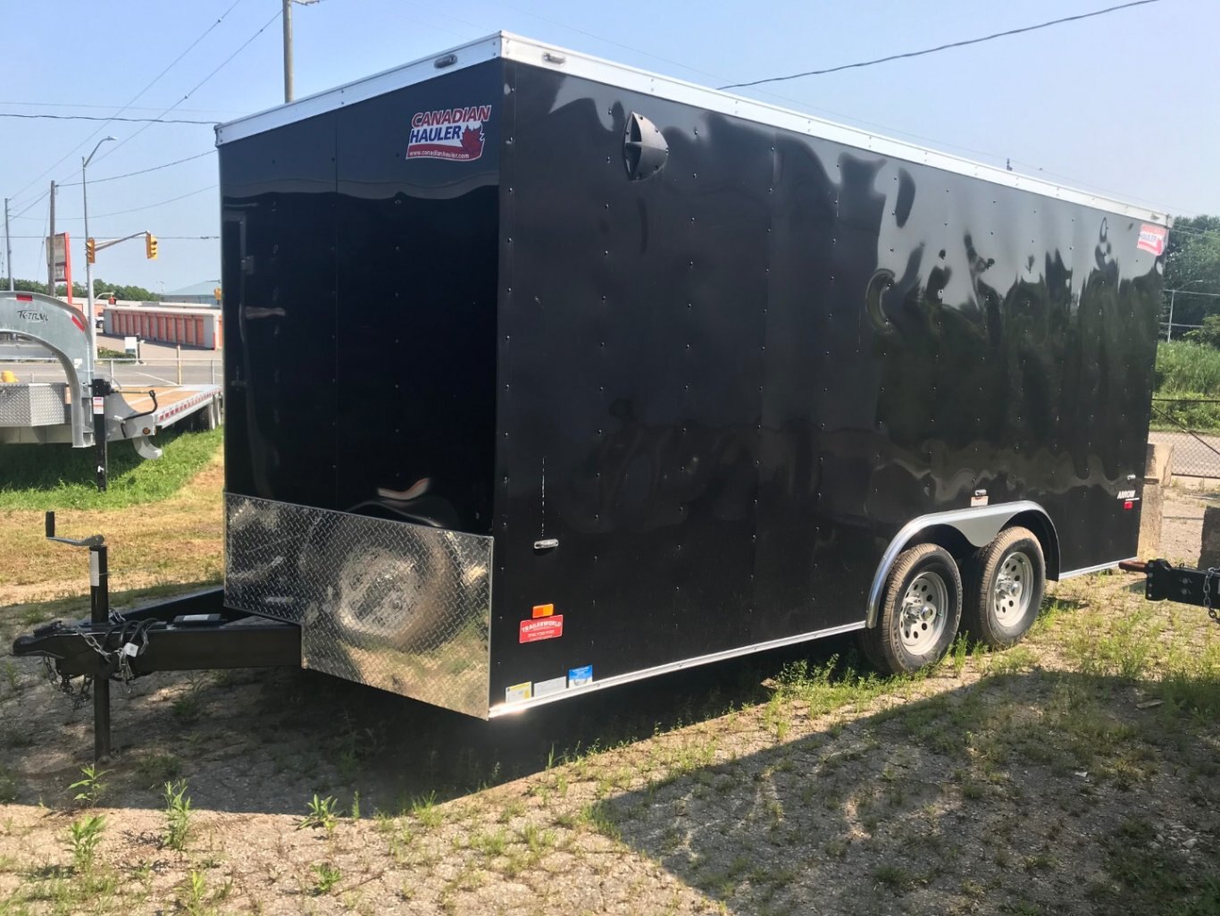 Canadian Hauler 8.5 x 16 ( Black Color)New Trailers Trailerworld