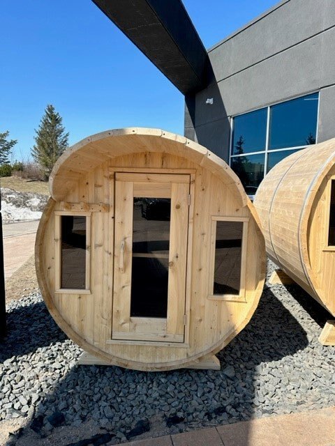 Barrel Cedar Sauna 6X8