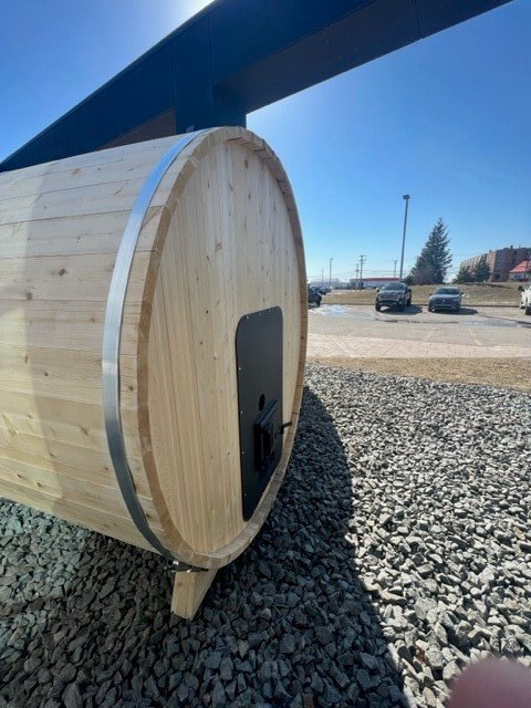 Barrel Cedar Sauna 7X8
