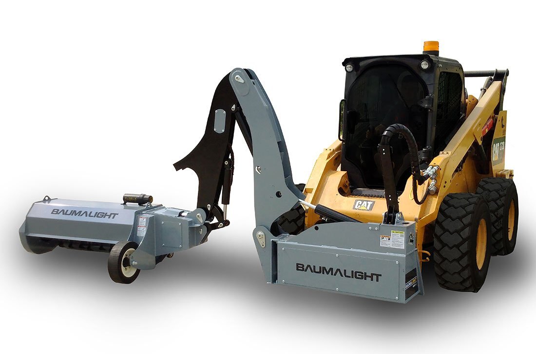 BaumaLight SWF580 Boom Mower for Skidsteer