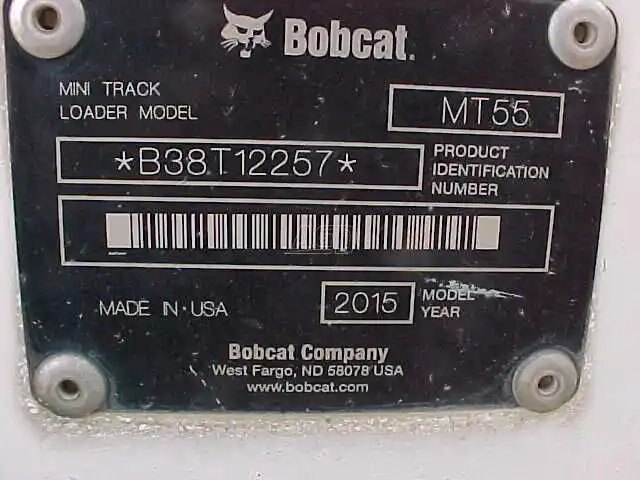 2015 Bobcat MT55