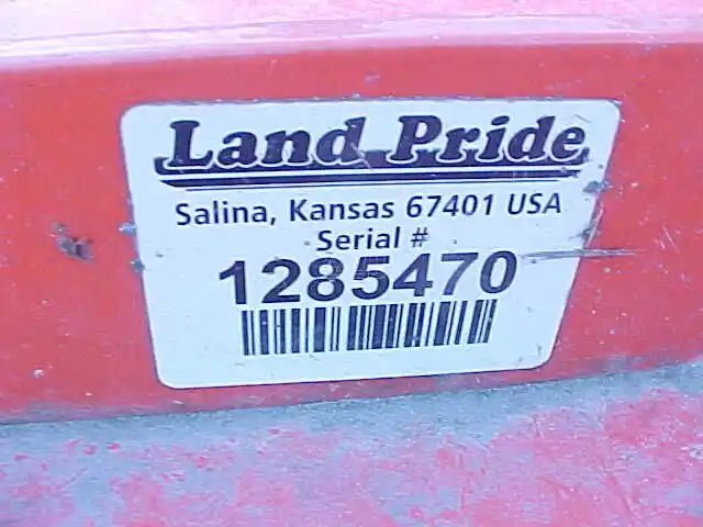 2018 Land Pride RCR1260