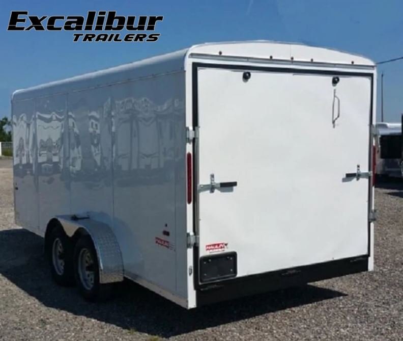 2022 Excalibur 7X14 Round Top Enclosed Cargo Trailer w/Ramp Door