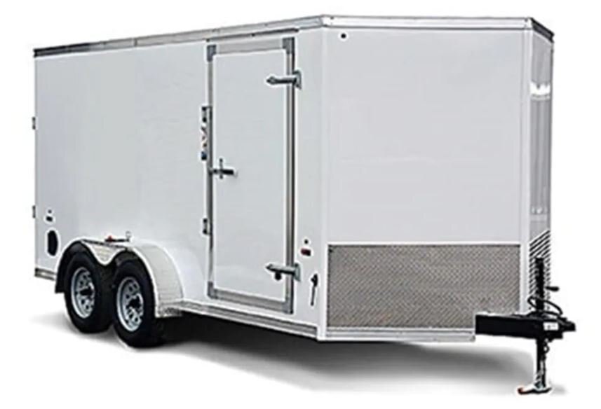 2022 Excalibur 7X14 V Nose Enclosed Cargo Trailer w/Barn Doors