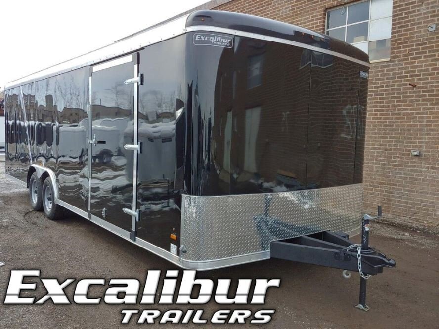 2022 Excalibur 8.5 X 24 HD 10K Enclosed Car / Auto Hauler Trailer