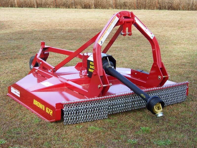 BrownBrown ROTARY CUTTERS 600 SERIES Heavy Duty 3 Pt.