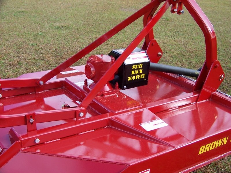 BrownBrown ROTARY CUTTERS 600 SERIES Heavy Duty 3 Pt.