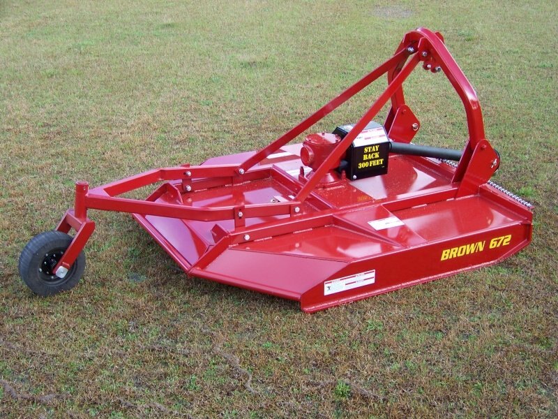 BrownBrown ROTARY CUTTERS 600 SERIES Heavy Duty 3 Pt.