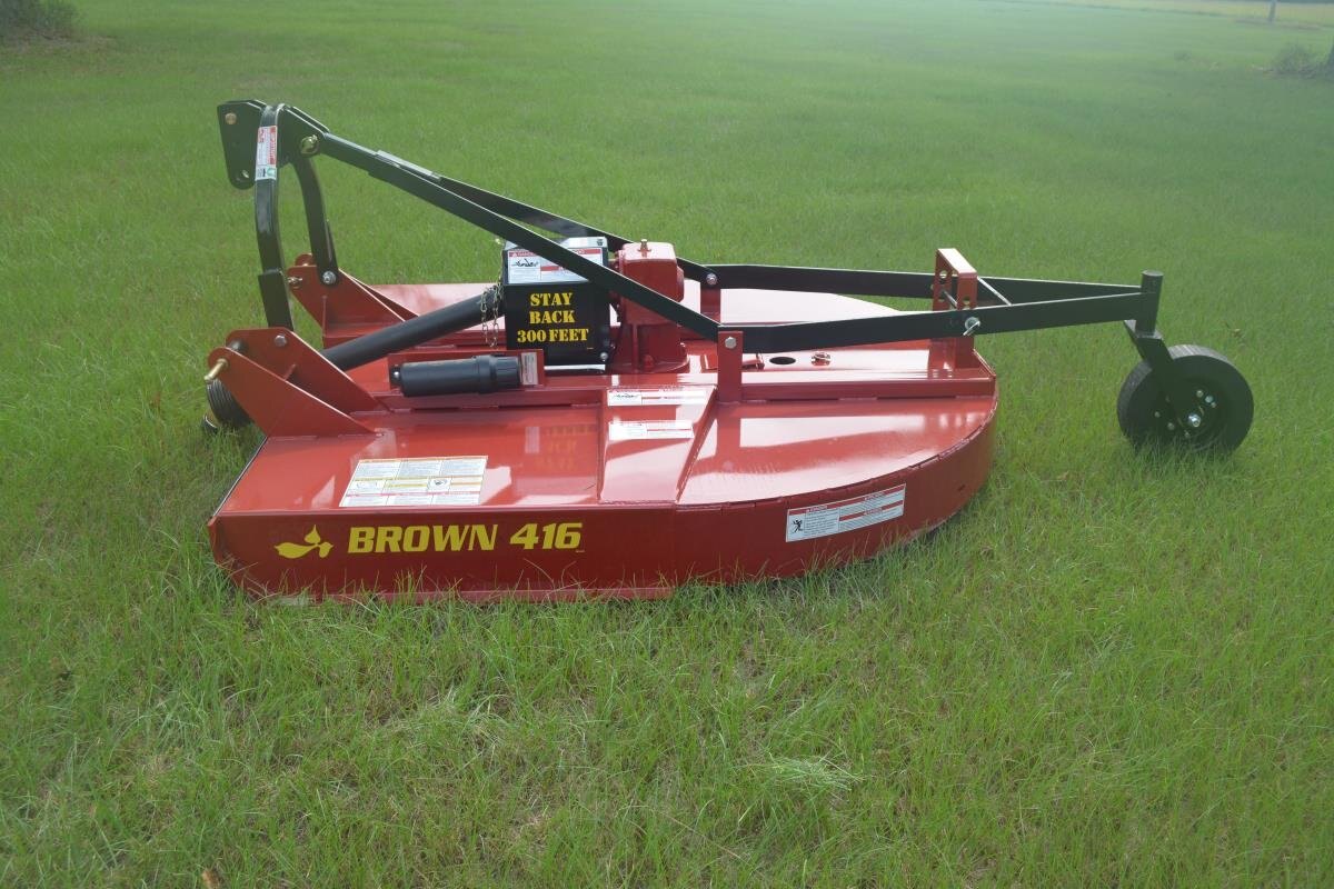 Brown ROTARY CUTTERS 410 SERIES HEAVY DUTY 3 Pt.
