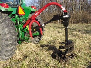 Worksaver POST HOLE DIGGERS 3 Pt. PTO & Hydraulic