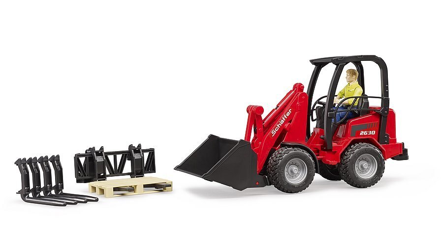 SCHAEFFER COMPACT LOADER WITH DRIVER