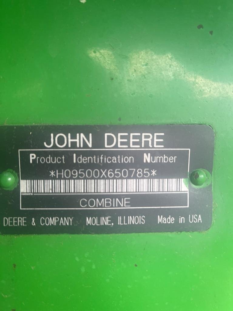 John Deere 9500