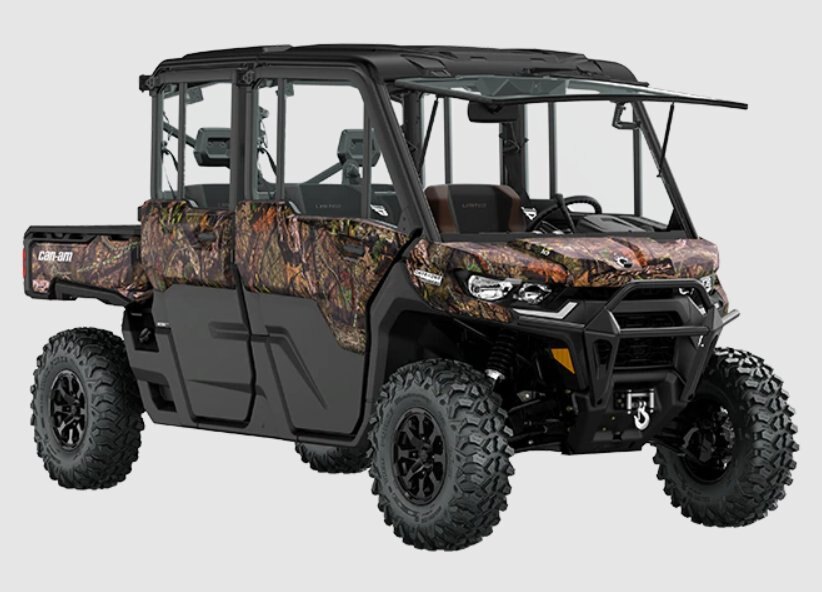 2023 Can Am DEFENDER MAX LIMITED Mossy Oak Break Up Country Camo