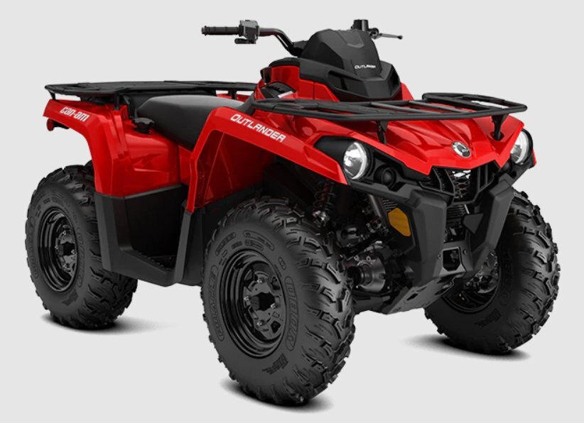 2023 Can Am OUTLANDER 450 viper red