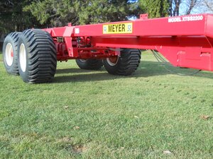 Meyer Manufacturing XTSS2700+ Tandem Trailer / Suspension-Steer Axle - 27 Ton