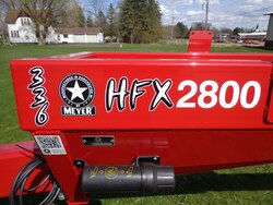Meyer Manufacturing HFX2800 Tandem Trailer / High Floation - Suspension Axle - 28 Ton