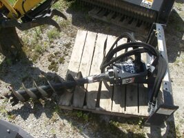 Hydraulic Post Hole Augers (skid steers mount)
