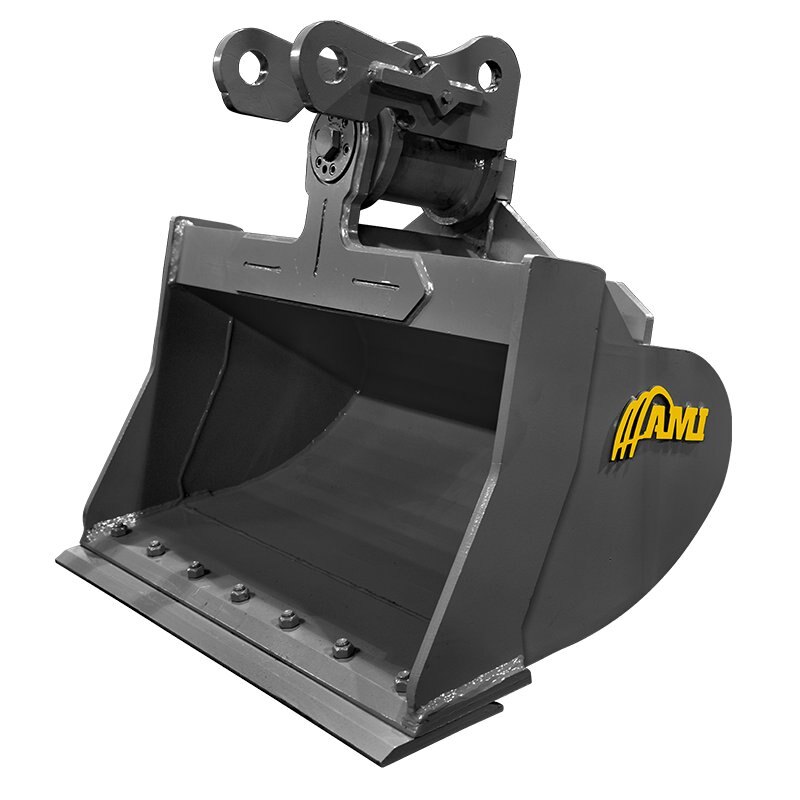 AMI Rotary Tilt Ditch Cleaning Bucket