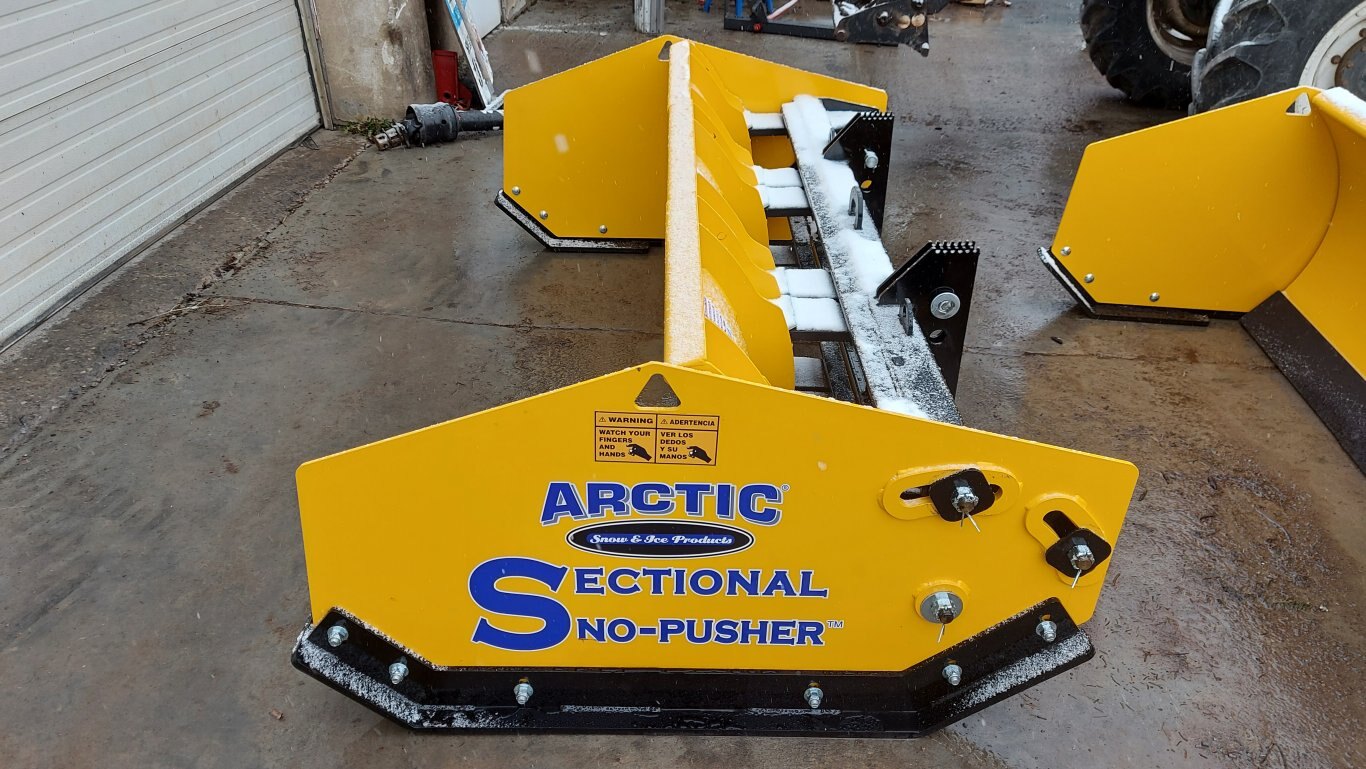Arctic 8 foot Sectional Snow Pusher