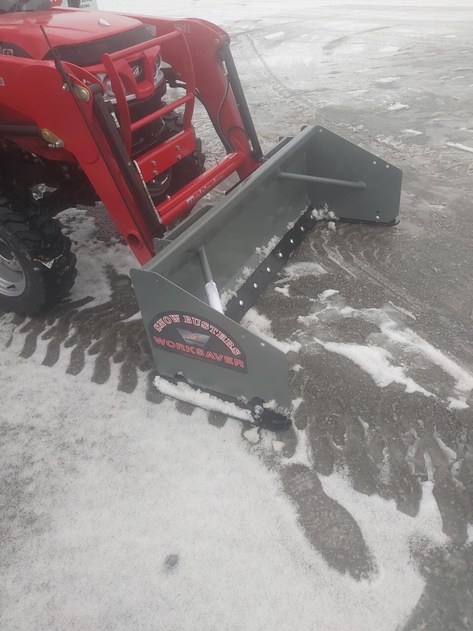 NEW Worksaver SPS2060M snow pusher