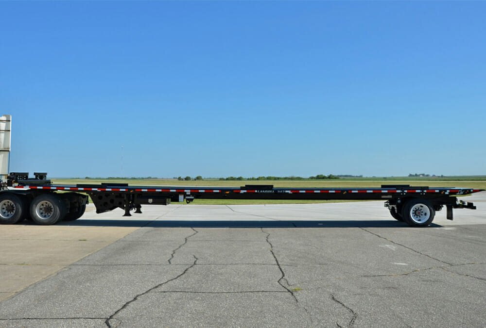 Landoll 343A TRAVELING AXLE TRAILER VIPER RED