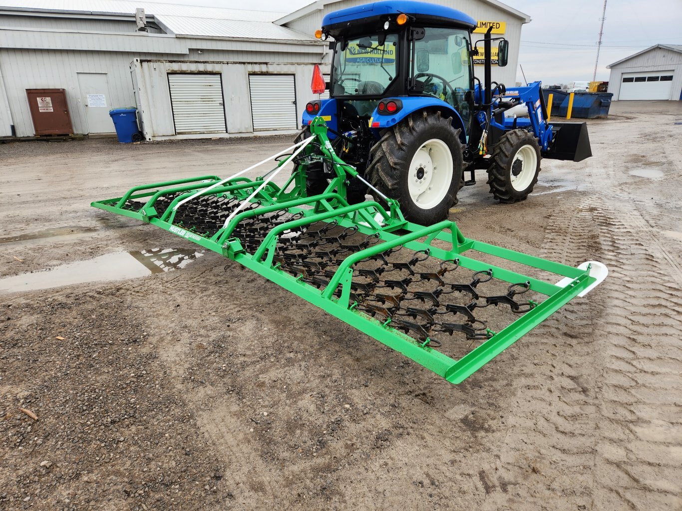 NEW Hustler Regener8r LM630 folding harrow