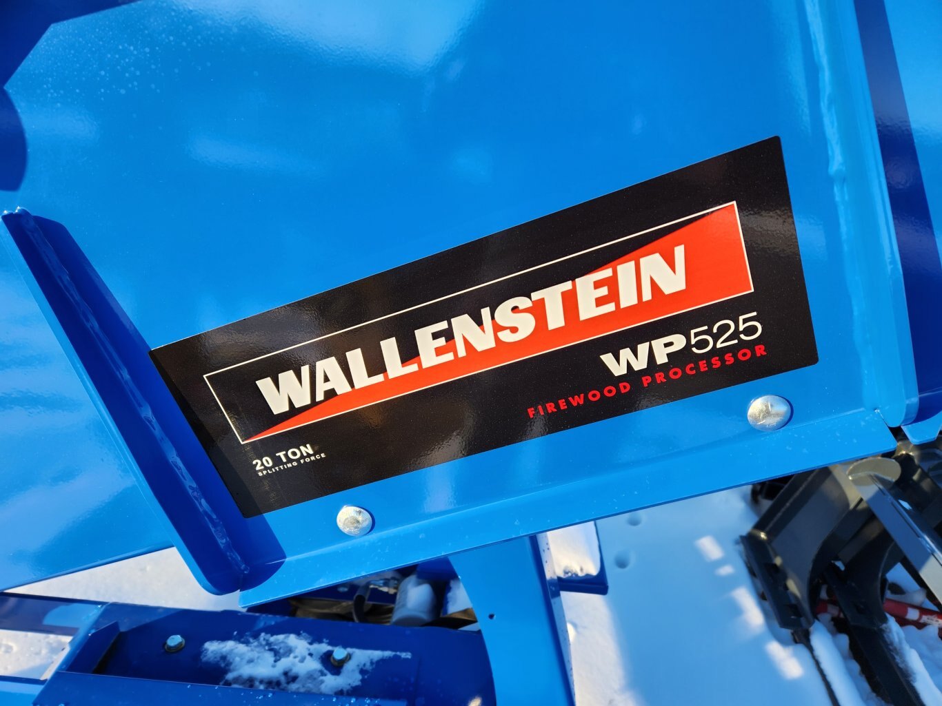 NEW Wallenstein WP525 firewood processor
