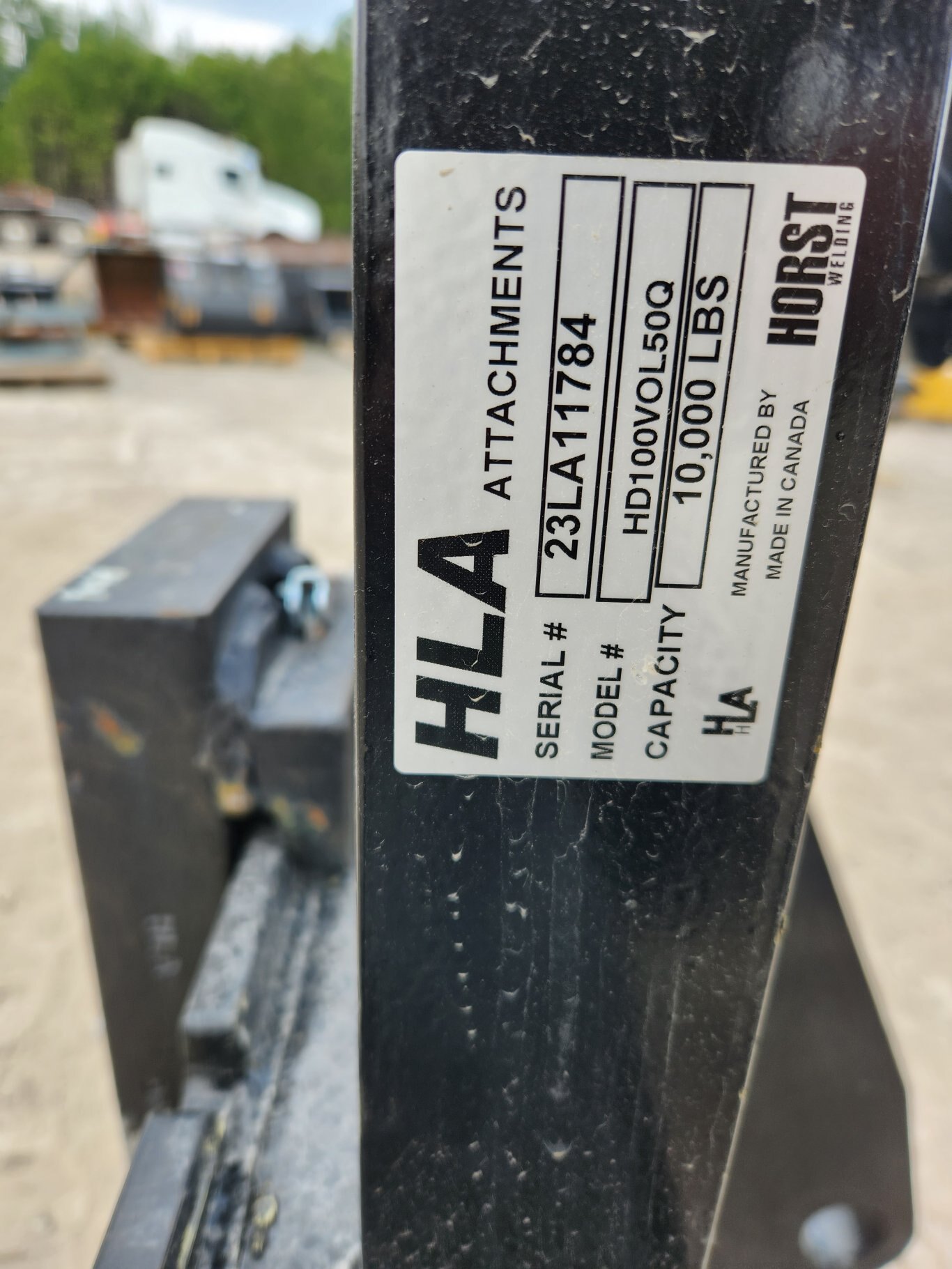 NEW HLA HD100VOL50Q pallet forks