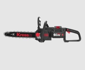 Kress 60 V 35 cm cordless brushless chainsaw - with batteries and charger