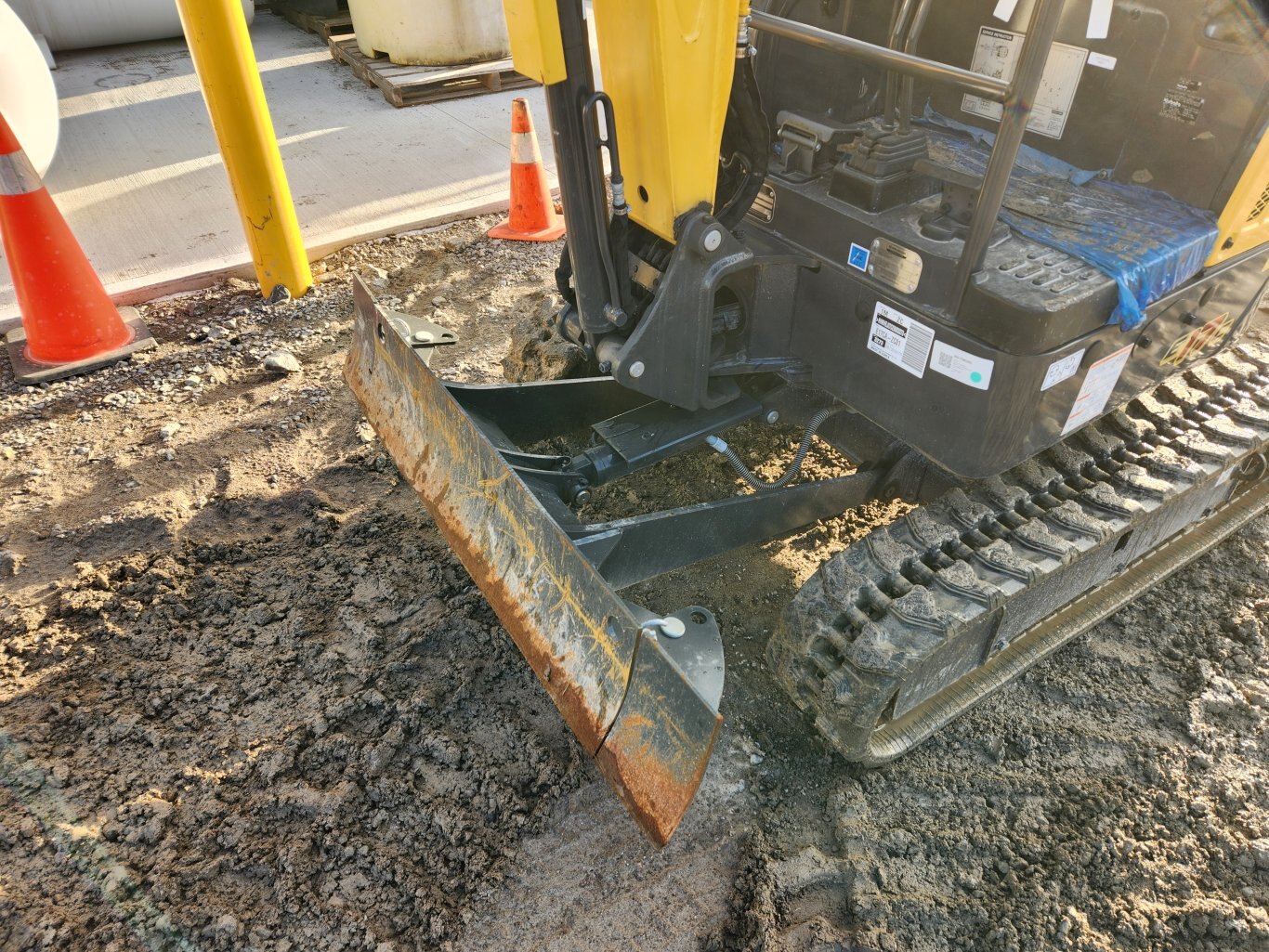 New Holland E17C compact excavator
