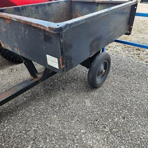 Steel Dump cart