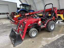 2022 Mahindra Max 26XLT with loader and backhoe