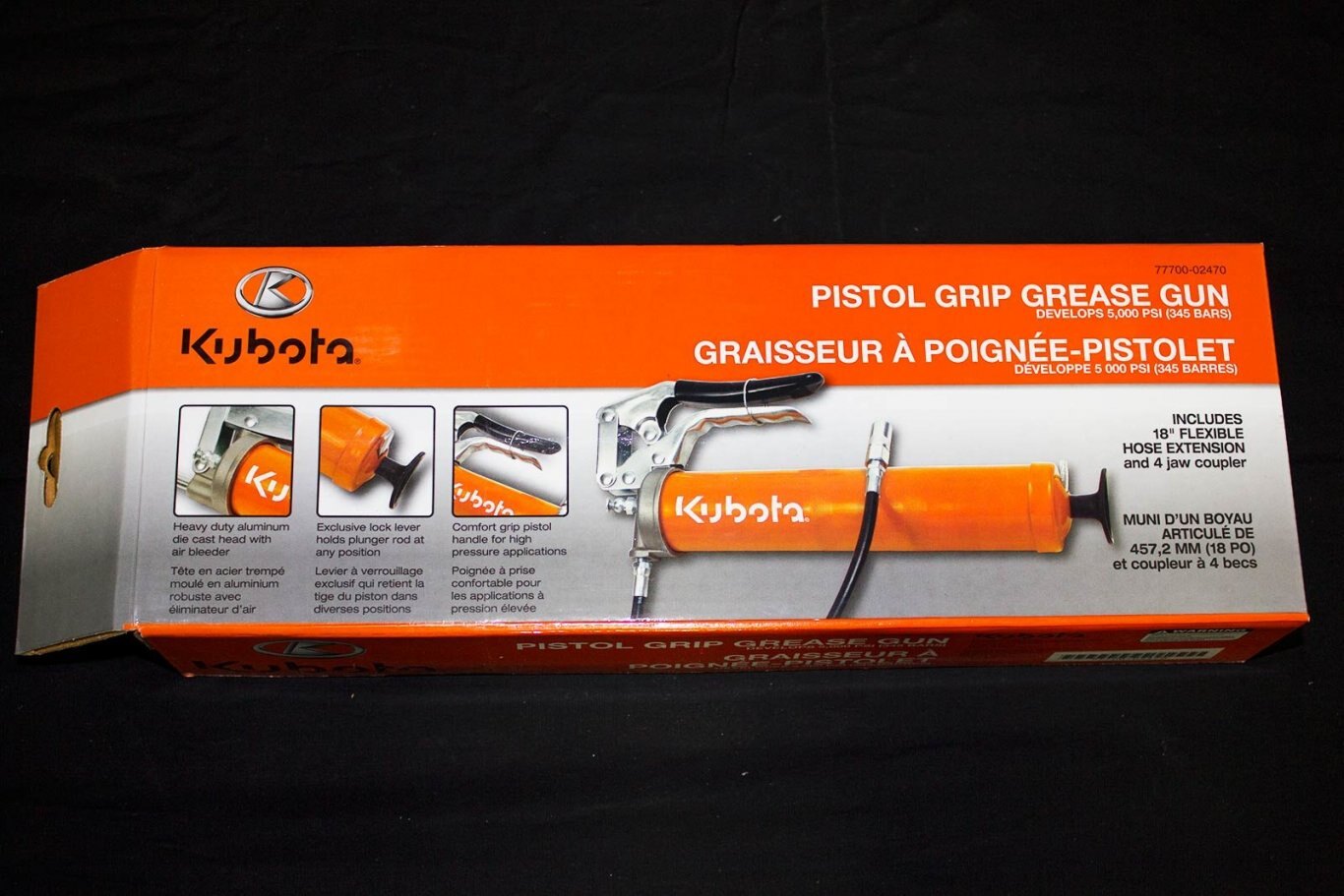Kubota Pistol Grip Grease GunInventory Kubota North Sales & Service