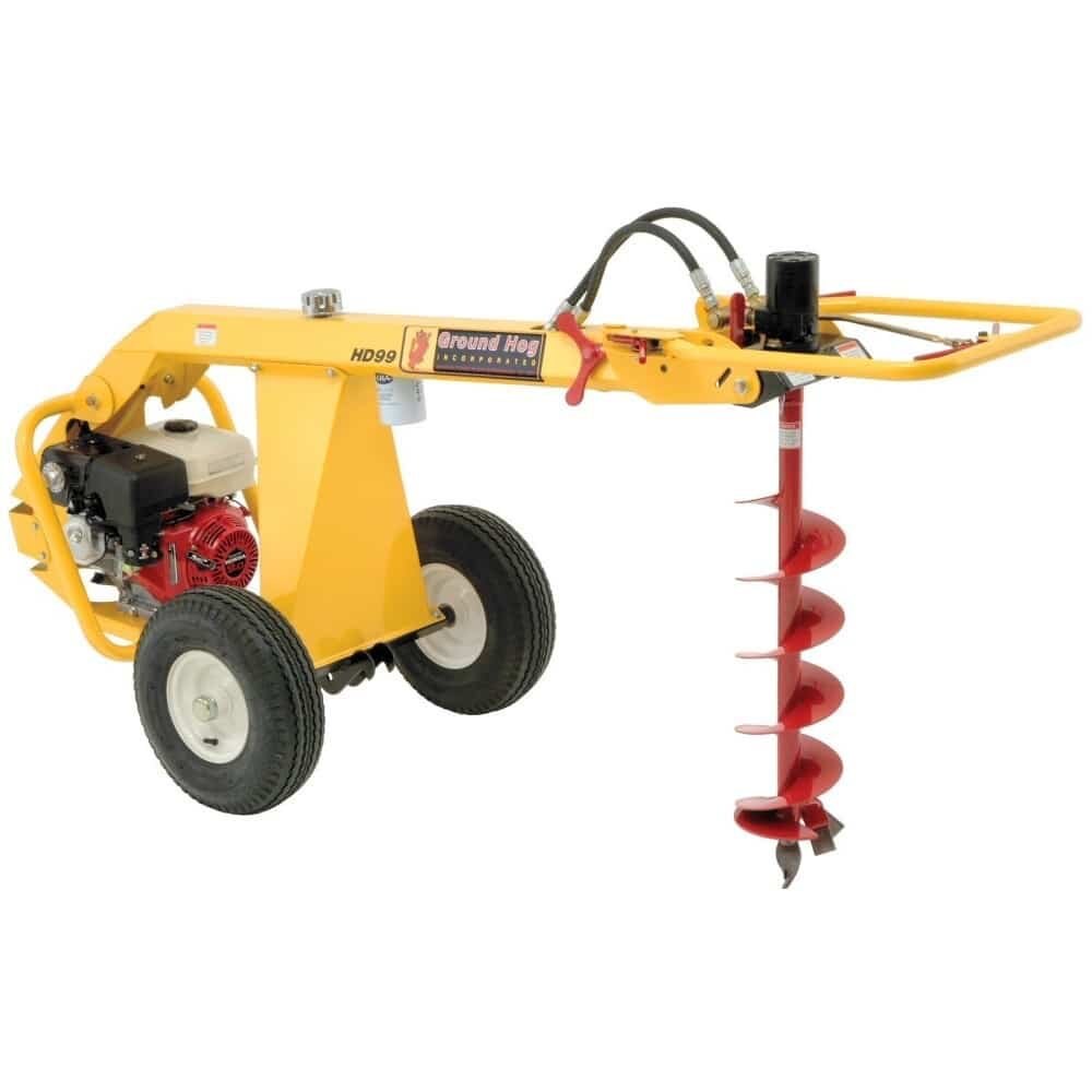 Post Hole Auger - Hydraulic/Towable (6-14'')