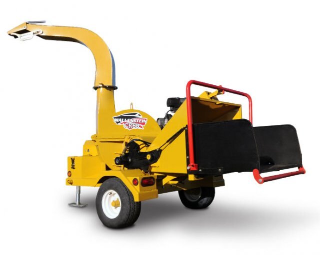 Wood Chipper - 6'' Towable Auto Feed