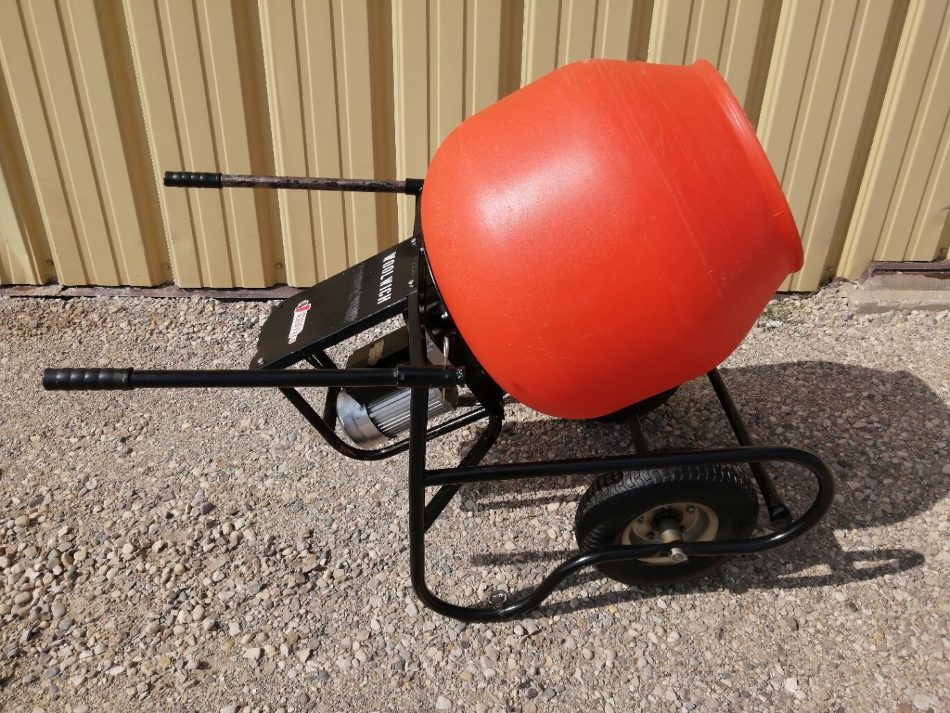 Cement Mixer Electric 3.5 cu/ft w/wheels & stand