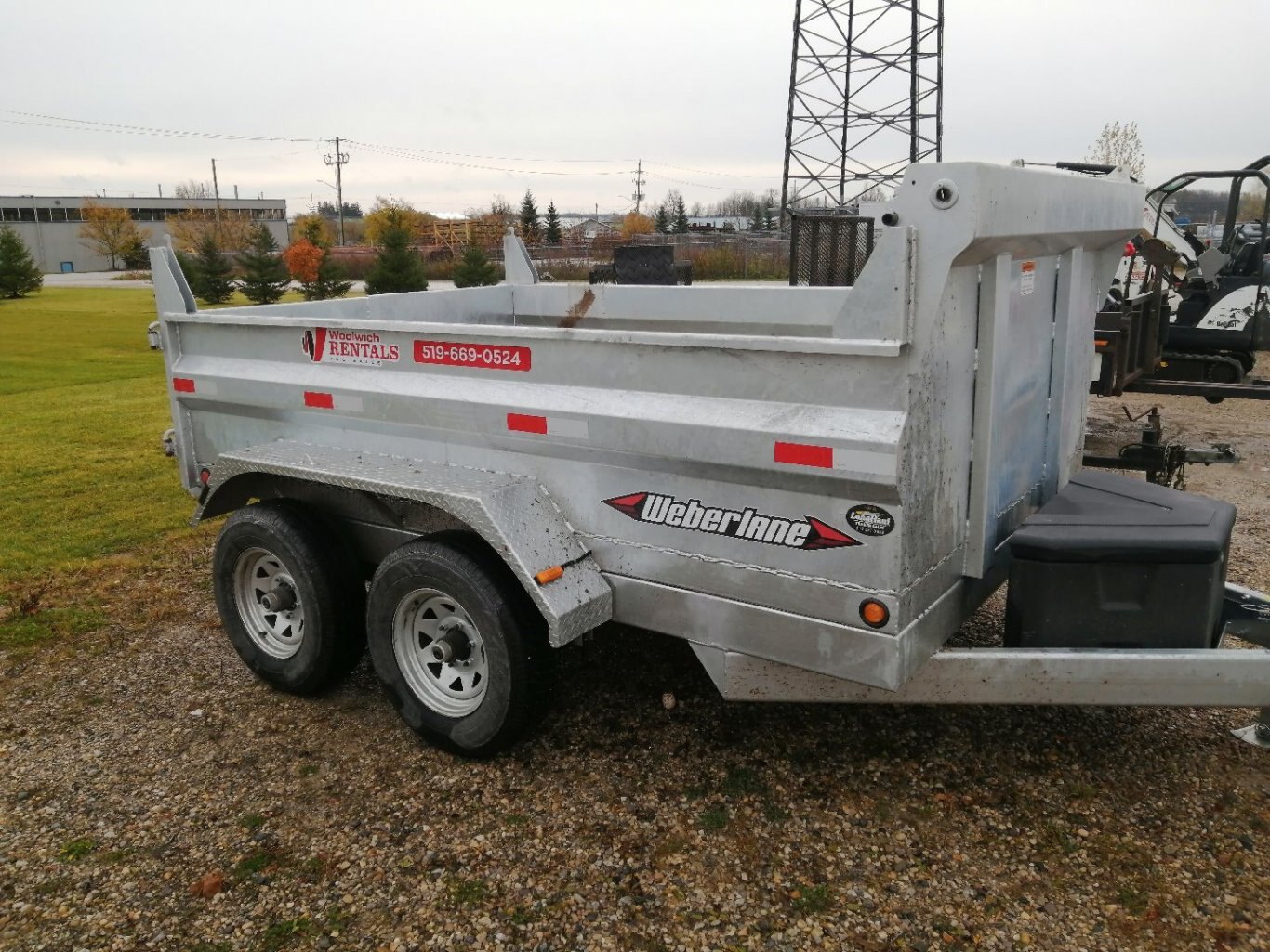 Low Profile Tandem Axle Dump TrailerTRAILERS Rentals WOOLWICH100 Union St. Elmira, Ontario 519.