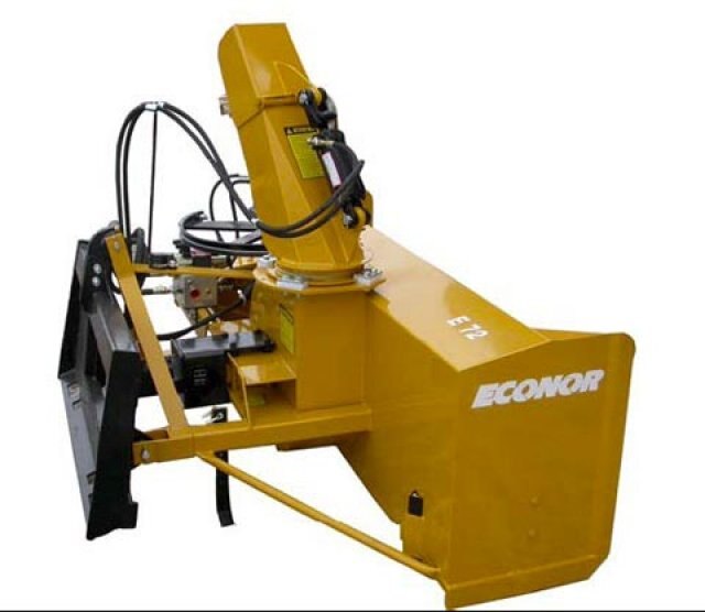 Normand Econor snowblower for skid steer