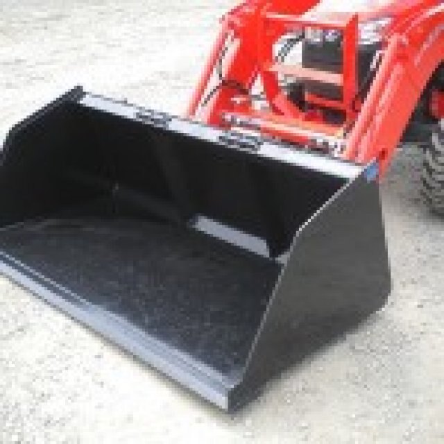 Snow and Mulch Bucket Blue Diamond