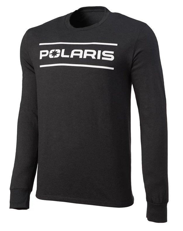 Polaris Mens Long Sleeve Dash Shirt with Polaris Logo M