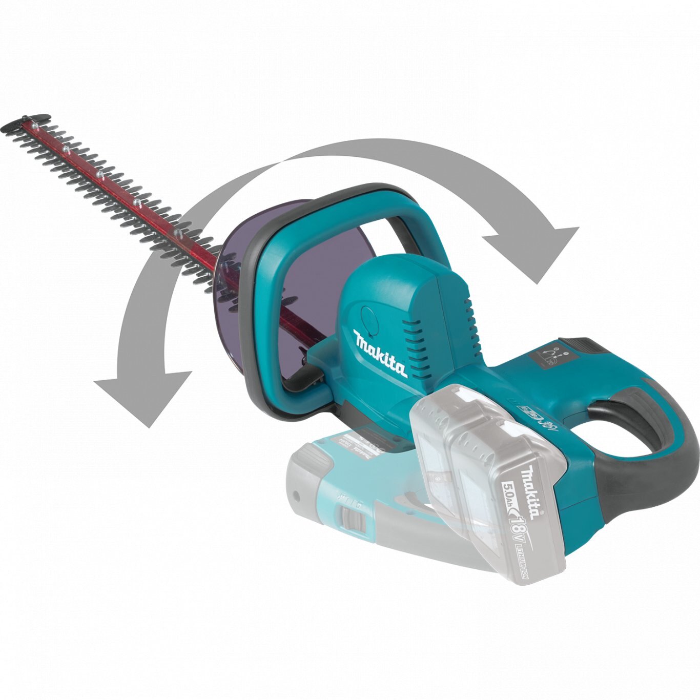 Makita 36V (18V X2) LXT® 25?1/2 Hedge Trimmer, Tool Only