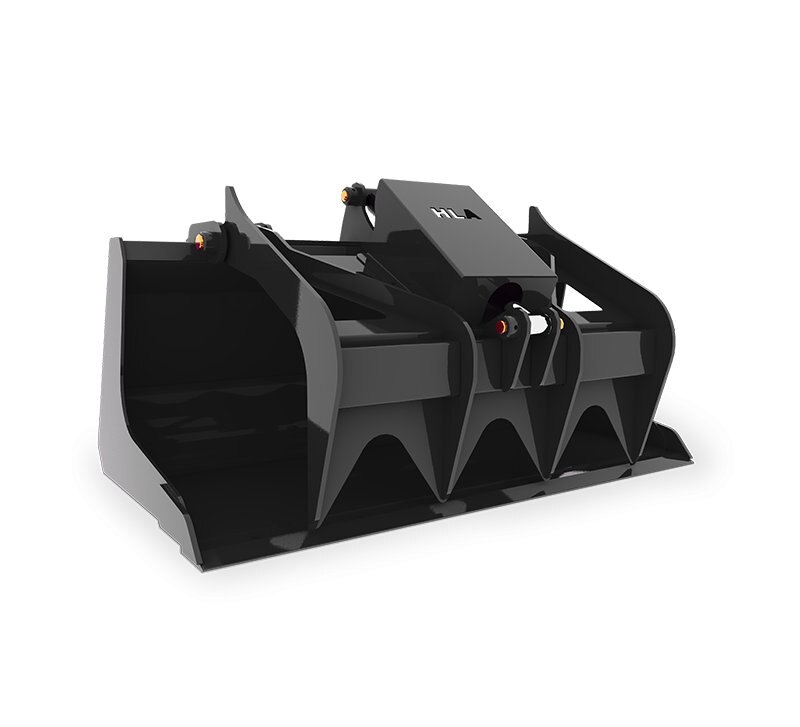 HLA Compact Scrap Grapple Bucket (Skidsteer)