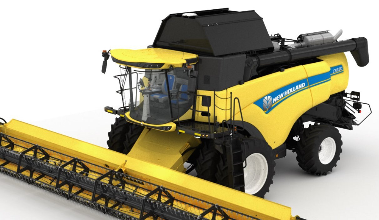 New Holland CX8 Series Tier 4B Super Conventional Combines CX8.80