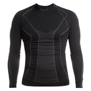 CKX THERMO UNDERWEAR, MEN LONG SLEEVES TOP S/M black