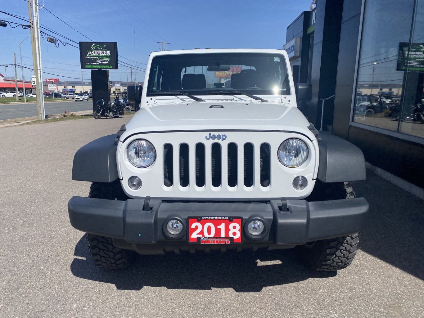2018 JEEP WRANGLER JK SPORT 2dr 4x4 ( HAS SOFT TOP ONLY )