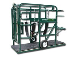 StockMan’s  HTMH Hoof Trimming Chute with manual headgate