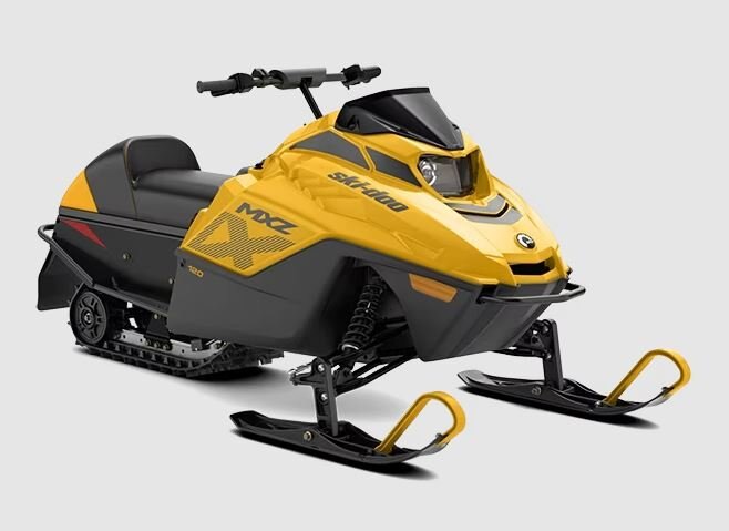 2025 Ski-Doo MXZ 120cc 4-stroke Neo Yellow and Black