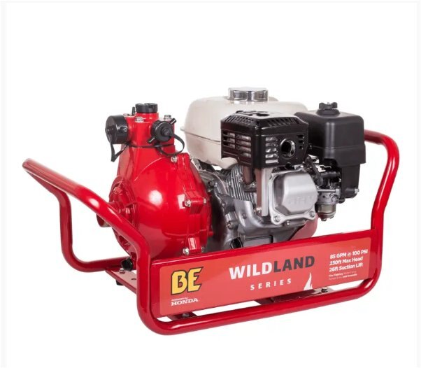 BE Power 1.5 High-Pressure Water Pump with Honda GX200 Engine